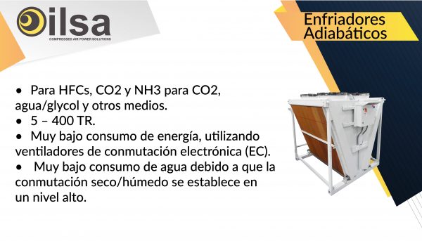 beneficios de los drycoolers o enfriadores adiabáticos