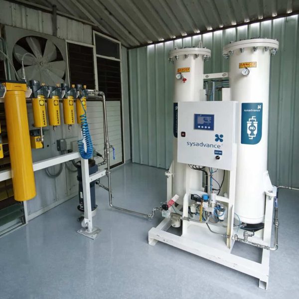 sistema de generación de nitrógeno psa de sysadvance en méxico